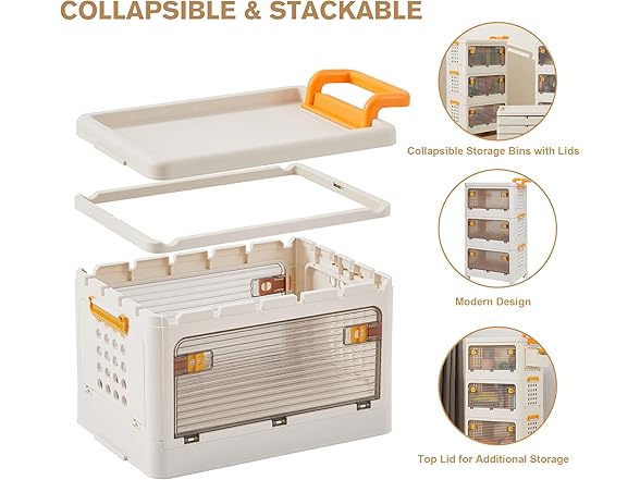 VECELO 3 Tier Storage Organizer Bins