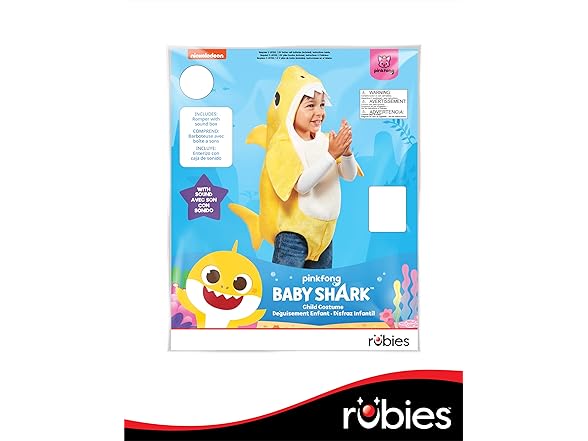 Rubies Baby Shark Costume
