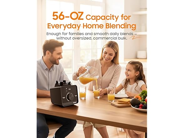 Reslee Professional Countertop Smoothie Blender