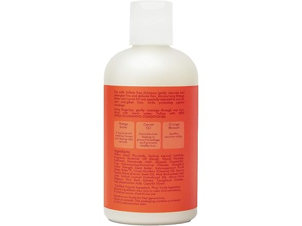Shea Moisture Kids Shampoo Mango Carrot 8oz