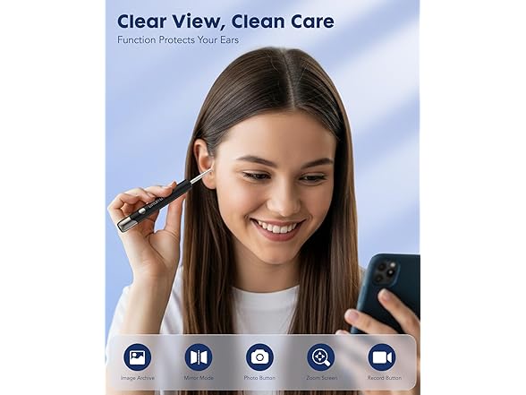 Littlelucky Ear Wax Removal Camera