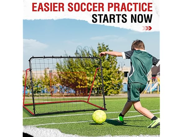 ZEALFEEL Soccer Rebounder Net