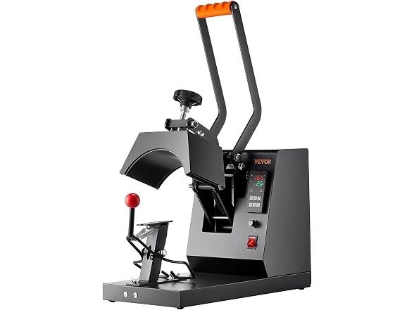 Hat Heat Press, 4-in-1 Cap Heat Press Machine