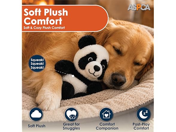 ASPCA ASPCA Plush Squeaky Dog Toy for Small
