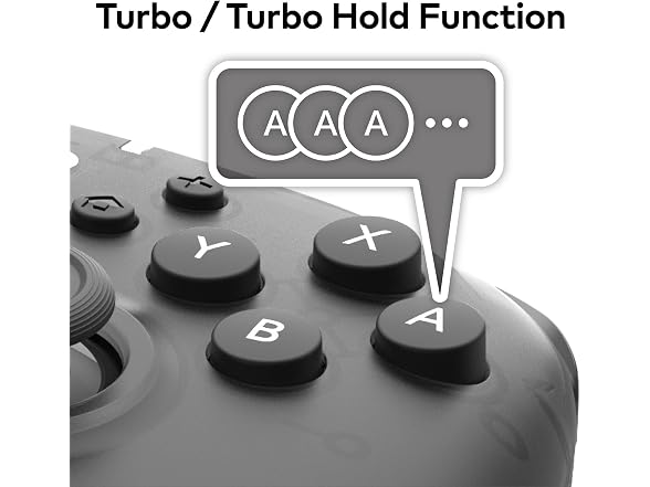 HORI Wireless HORIPAD Turbo for Switch 2 (Black)