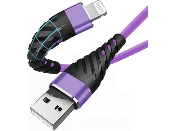 CyvenSmart  (3 Pack) Long iPhone Charger
