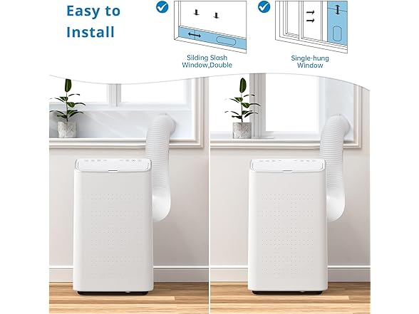 HobbyField 14000 BTU Portable Air Conditioner with