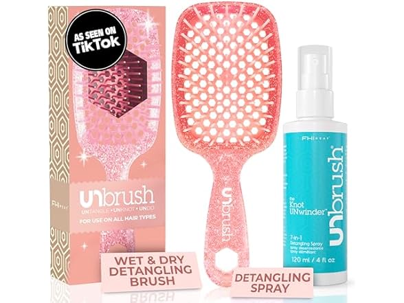 FHI Heat UNbrush and UNwinder Spray