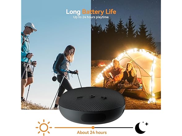 GTQKING Wireless Waterproof Bluetooth Speaker