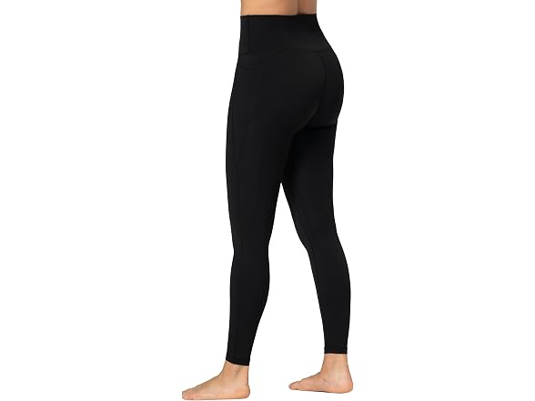 Sunzel Womens Leggings 25in XS Black W/pockets
