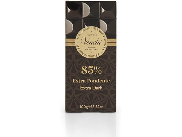 Venchi 85% Extra Dark Chocolate Bar 3.52