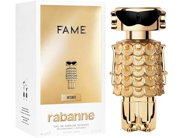 Fame Intense/Paco Rabanne EDP Spray Refillable 2.7 Oz=