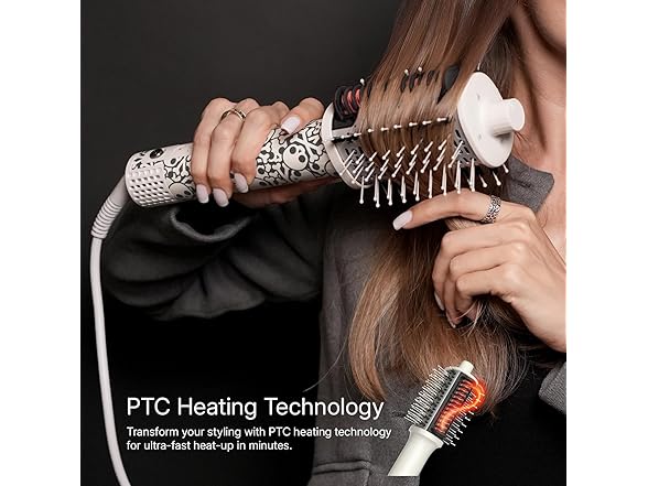 Ellena E1 Blow Dryer + Straighten Hair Brush Dual Mode: Your Choice