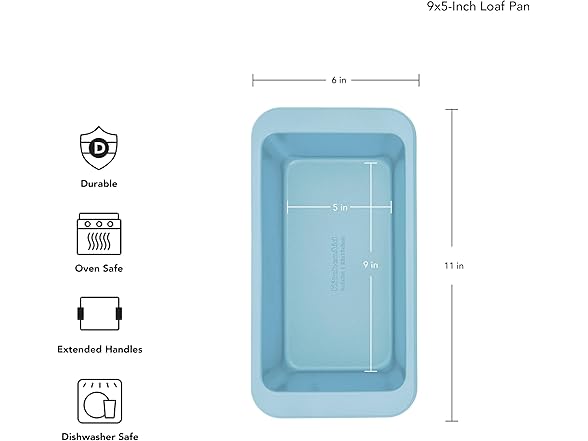KitchenAid Nonstick Aluminized Steel Loaf Pan