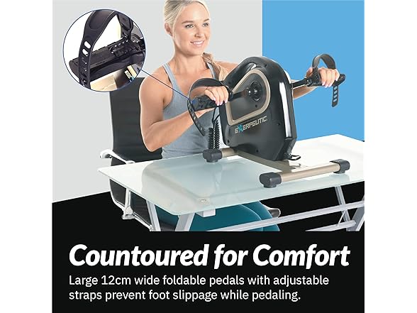 Exerpeutic Motorized Under Desk Exercise Bike