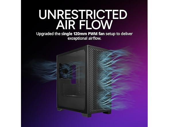 Cooler Master Elite 301 Lite Micro-ATX High Airflow Minimalist PC Case