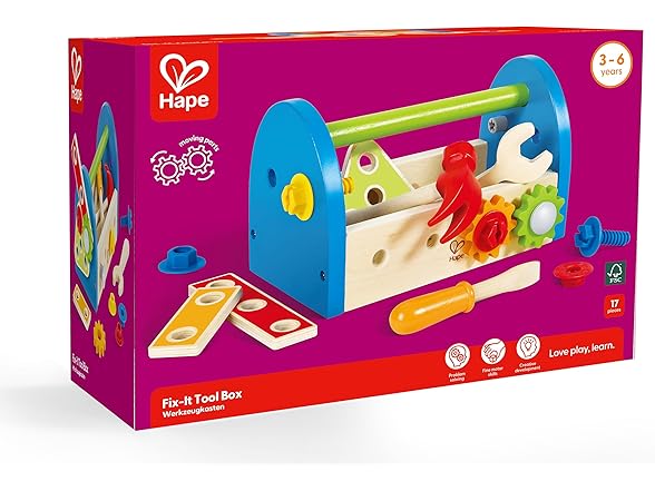 Hape Fix-It Tool Box Toy