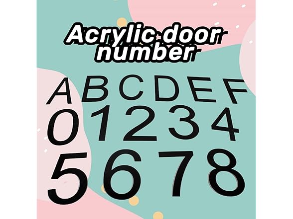 Number 9 GLDonee 8.5 Inch House Number