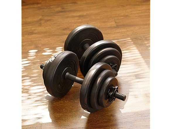 Sunny Health & Fitness Exercise Vinyl 40 Lb Set