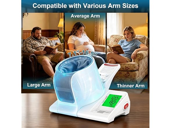 ODGG No-Wrap Upper Arm BP Monitor