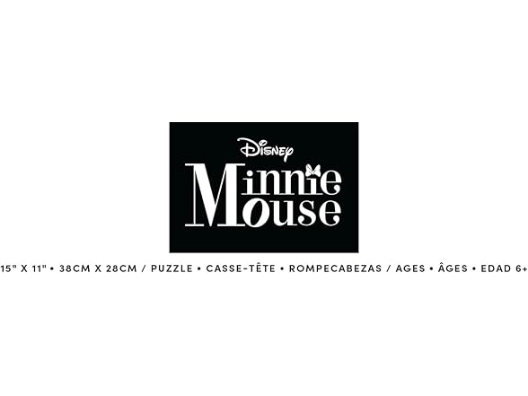 Disney Minnie Mouse Kind of Iconic Puzzle