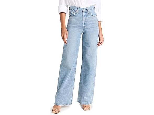 Levi's Women's Ribcage Wide Leg Jeans (32)