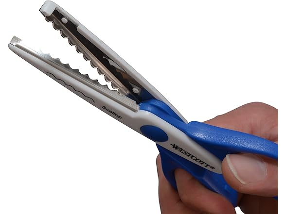 Westcott Student Paper Edgers Scissors, Set of 6