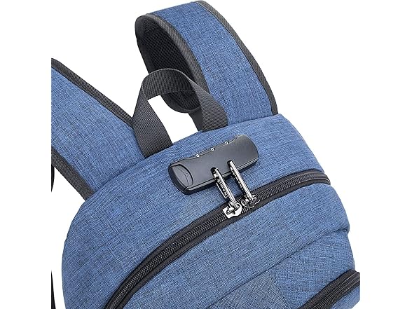 Tzowla Blue 15.6" Laptop Backpack