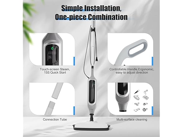 Sapodilla 12 in 1 Steam Mop