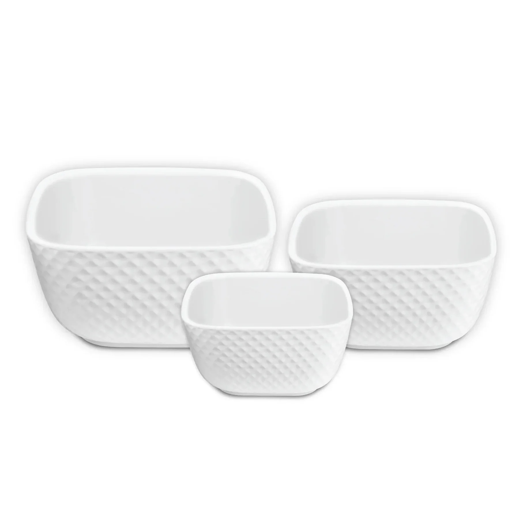 Le Regalo 3 Piece Stoneware Bowl Set - Gallery 7