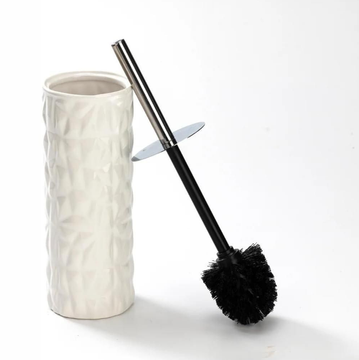 J&V TEXTILES Ceramic Toilet Brush - Gallery 6
