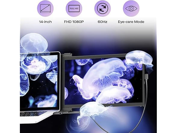 (NEW) Mobile Pixels Duex Max 14.1'' Portable Monitor