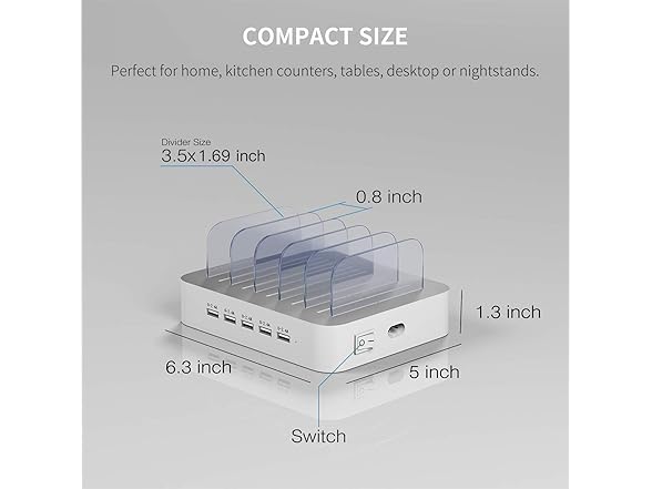 MSTJRY 5 Port Charging Station