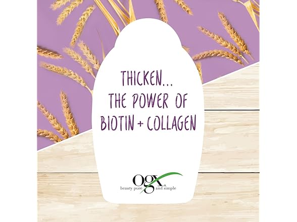 OGX Thick&Full + Biotin&Collagen Shampoo