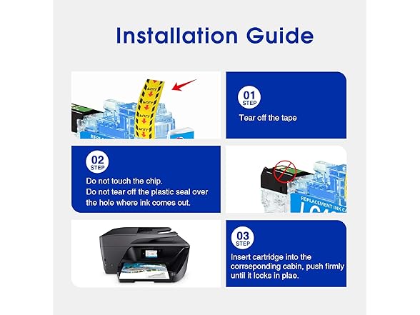 thumbnail interactive-video image 1 of GREENCYCLE 4PK LC401XL Color Ink Cartridges – Compatible With Brother MFC-J1010DW, J1170DW, J1012DW 1 of 6