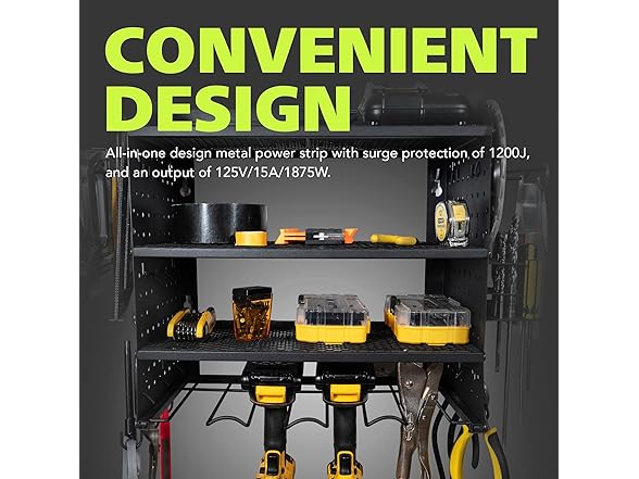 Pearington Modular Pegboard Rack