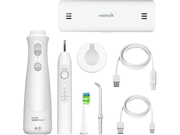 Waterpik Cordless Pearl and Sensonic Toothbrush