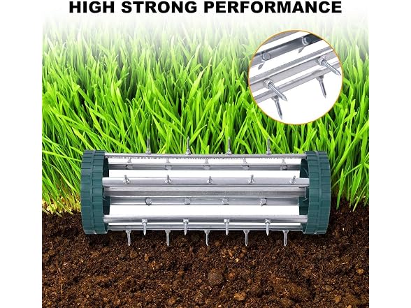 Goplus Rolling Lawn Aerator
