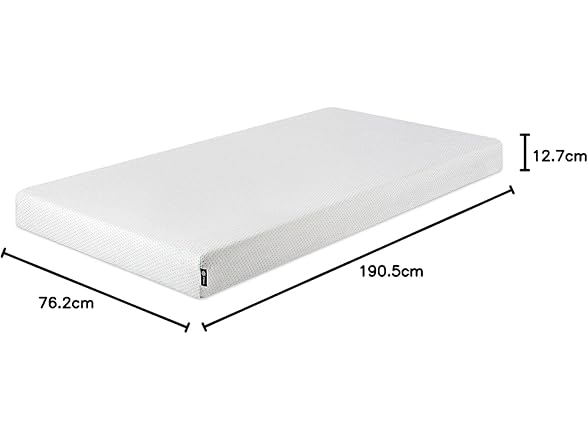 ZINUS 5 Inch Memory Foam Mattress, Narrow Twin