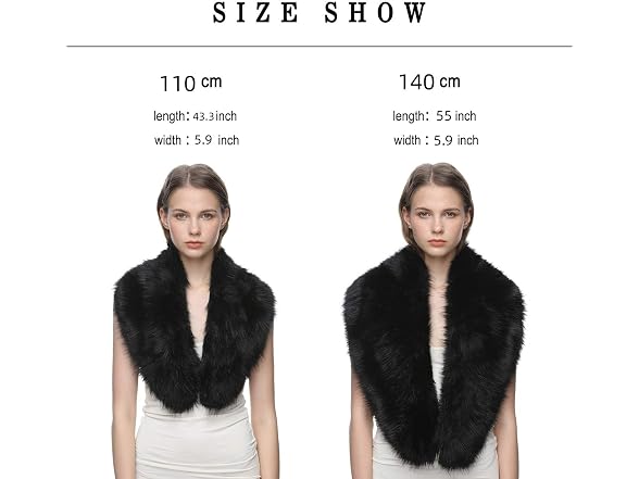 Dikoaina Women (120cm) Extra Women's Faux Fur Coat