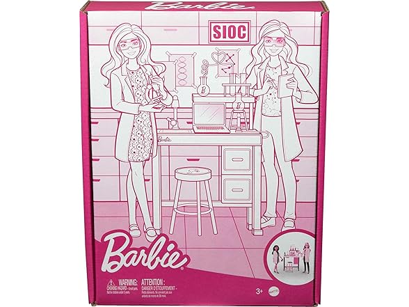 Barbie Careers Playset, Science Lab