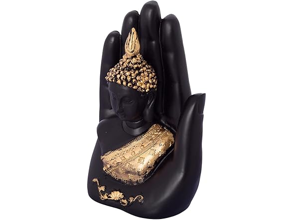 eCraftIndia Golden Handcrafted Palm Budd
