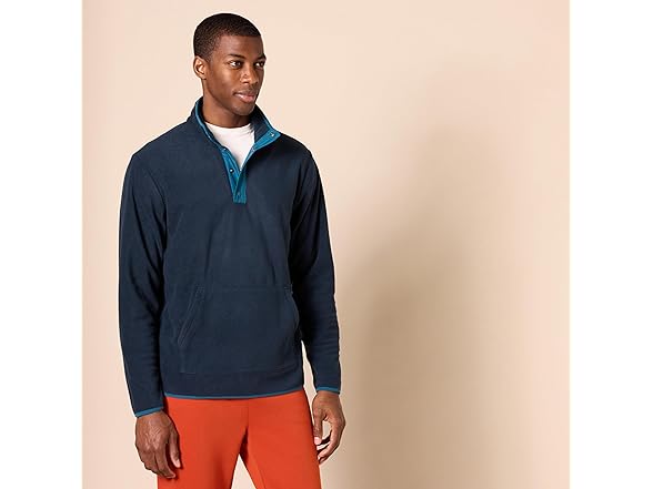 Amazon Essentials Men Snap-Front Pullover (XL)
