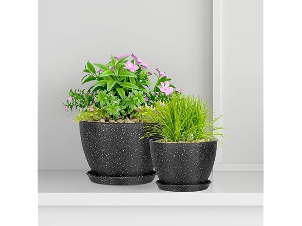 lokeisna 5 Pcs Modern Plant pots