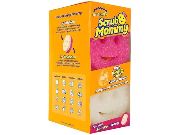 Scrub Daddy 6 Scrub Mommy Kitchen