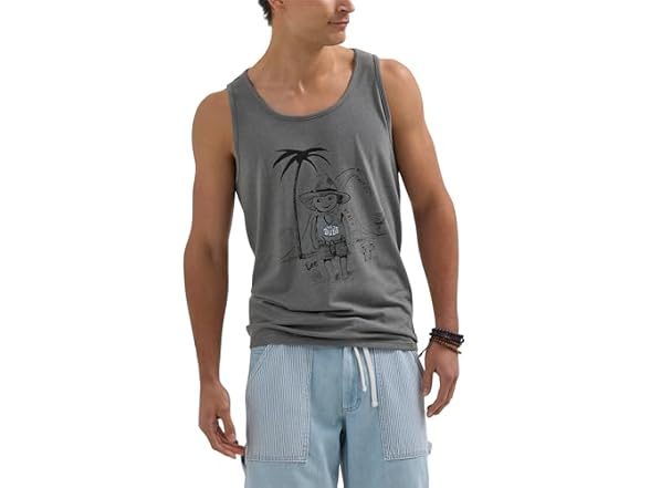 Lee x Hey Dude Tank Pewter (XXL)