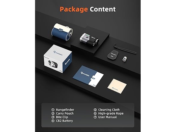 Dormie Golf Rangefinder | 800 Yards