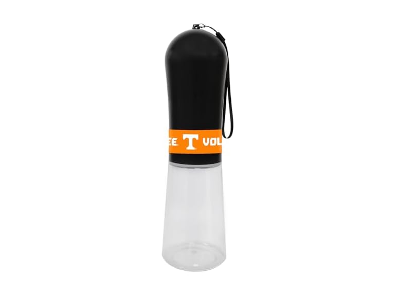 Pets First Dog Water Bottle. NCAA Tennessee Volunteers PET Water Bottle. Best Cat Water Bottle. Water Fountain Dispenser for Dogs & Cats., 13.5oz