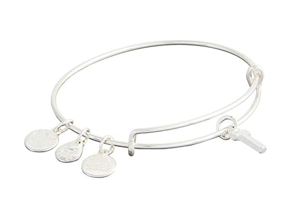 Alex and Ani Initial T Charm Bangle