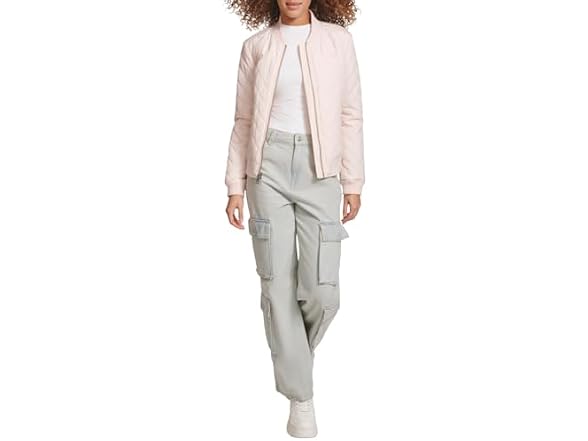 Levi's Women (L) Diamond Quilted Bomber Jacket